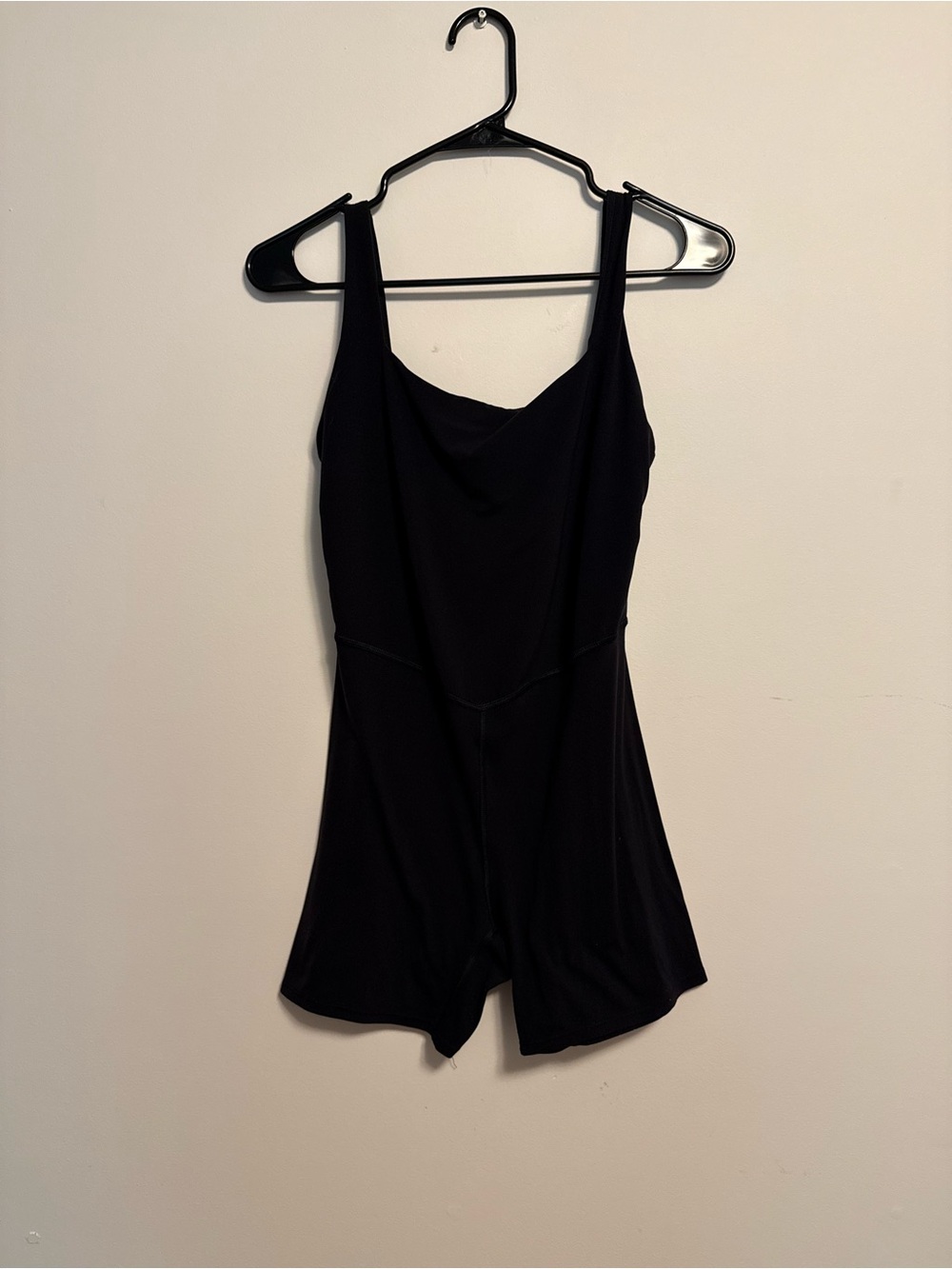 Black Women's Romper Bodysuit Athletic